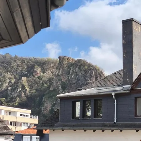 Sonniges Am Kurpark Mit Direktem Blick Auf Ebernburg
