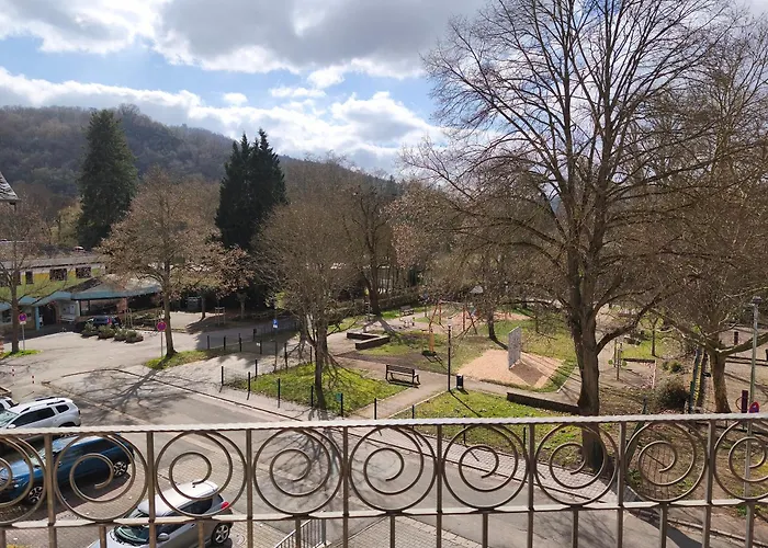 Sonniges Am Kurpark Mit Direktem Blick Auf Ebernburg * Bad Kreuznach