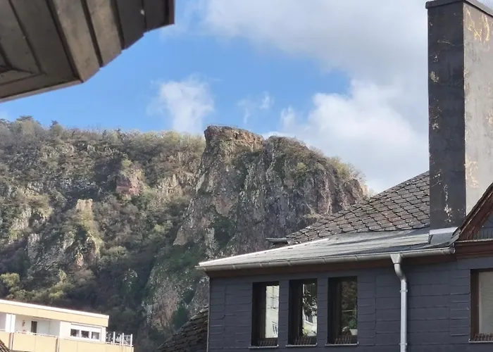 Sonniges Am Kurpark Mit Direktem Blick Auf Ebernburg